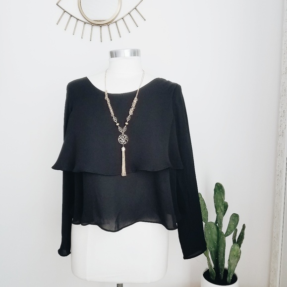 Like New Black Blouse - Picture 4 of 7